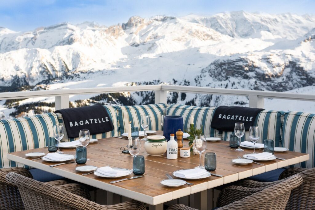 Mountain views from Bagatelle Courchevel in Courchevel 1850