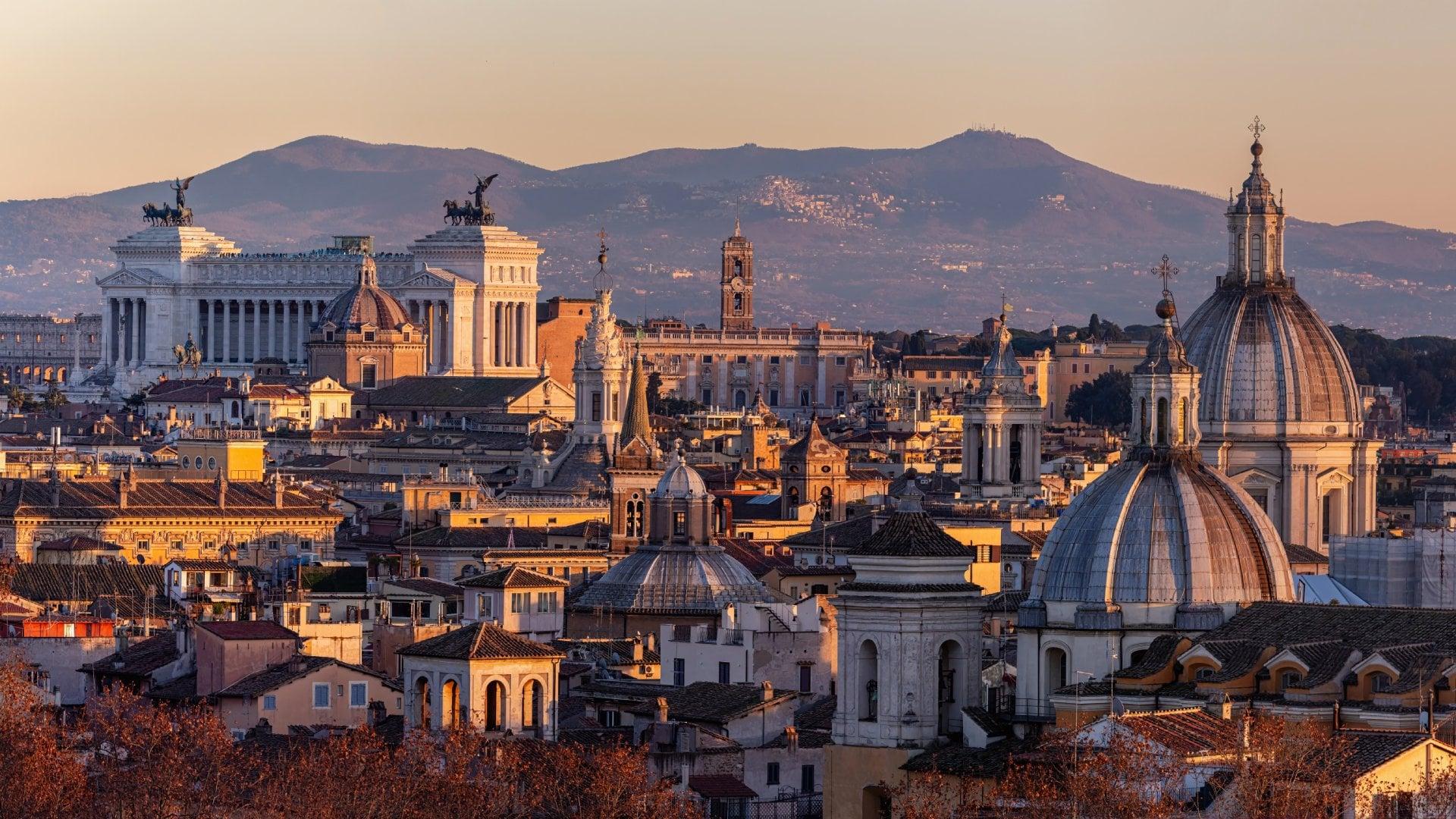 View of Rome, Italy